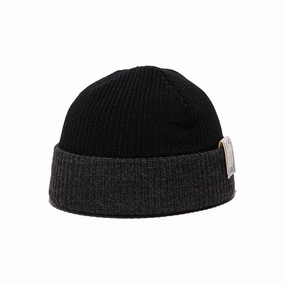 TWICE D WATCH - Black x Grey winter-knitted-hat