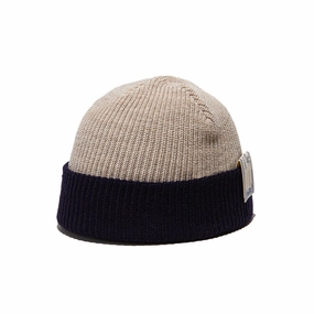 TWICE D WATCH - Natural x Navy winter-knitted-hat