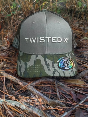 Twisted X AND Mossy Oak Camo Mesh Back casual-baseball-cap