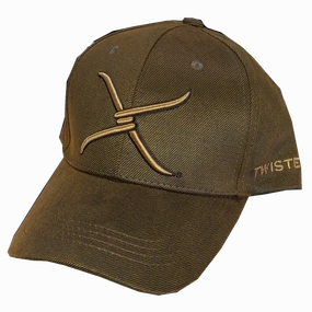 Twisted X Brown Cloth Ballcap casual-baseball-cap