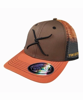 Twisted X Snapback Hat casual-baseball-cap