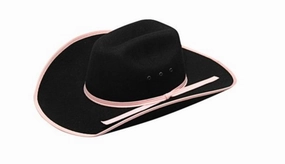 Twister - T72134279 - Black/ Pink Trim winter-felt-cap