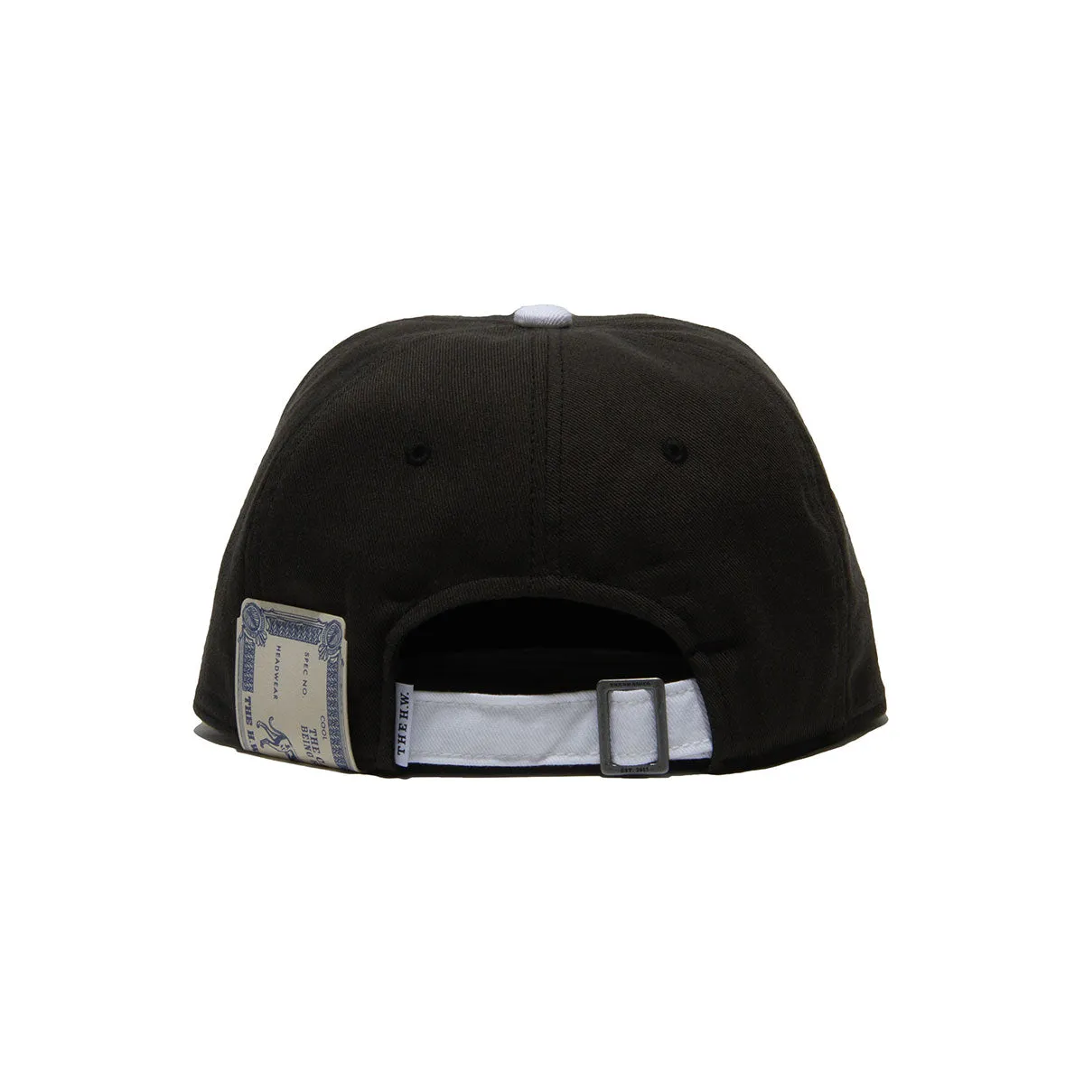 TWO TONE BASE BALL CAP - BlackWhite