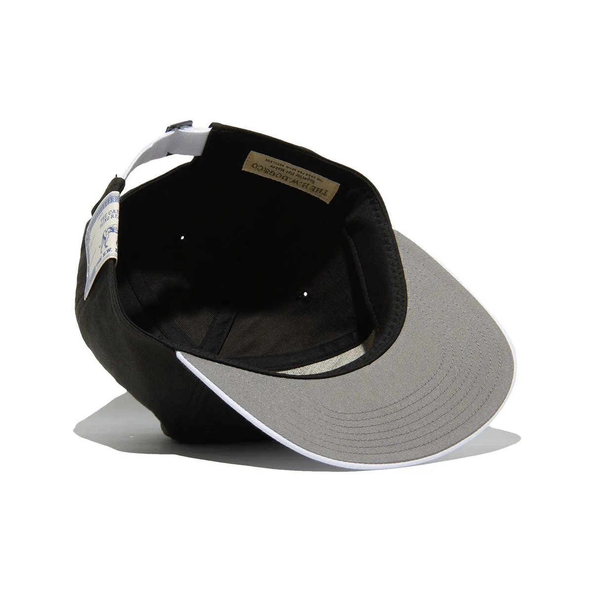 TWO TONE BASE BALL CAP - BlackWhite