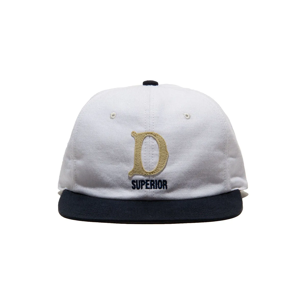TWO TONE BASE BALL CAP - WhiteNavy