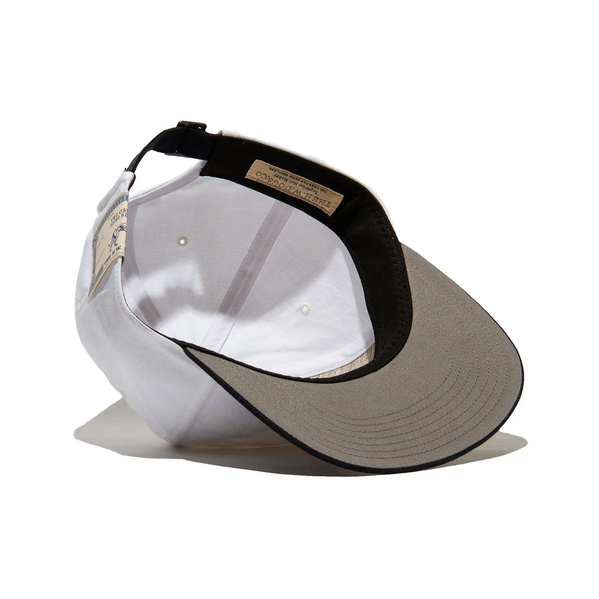 TWO TONE BASE BALL CAP - WhiteNavy