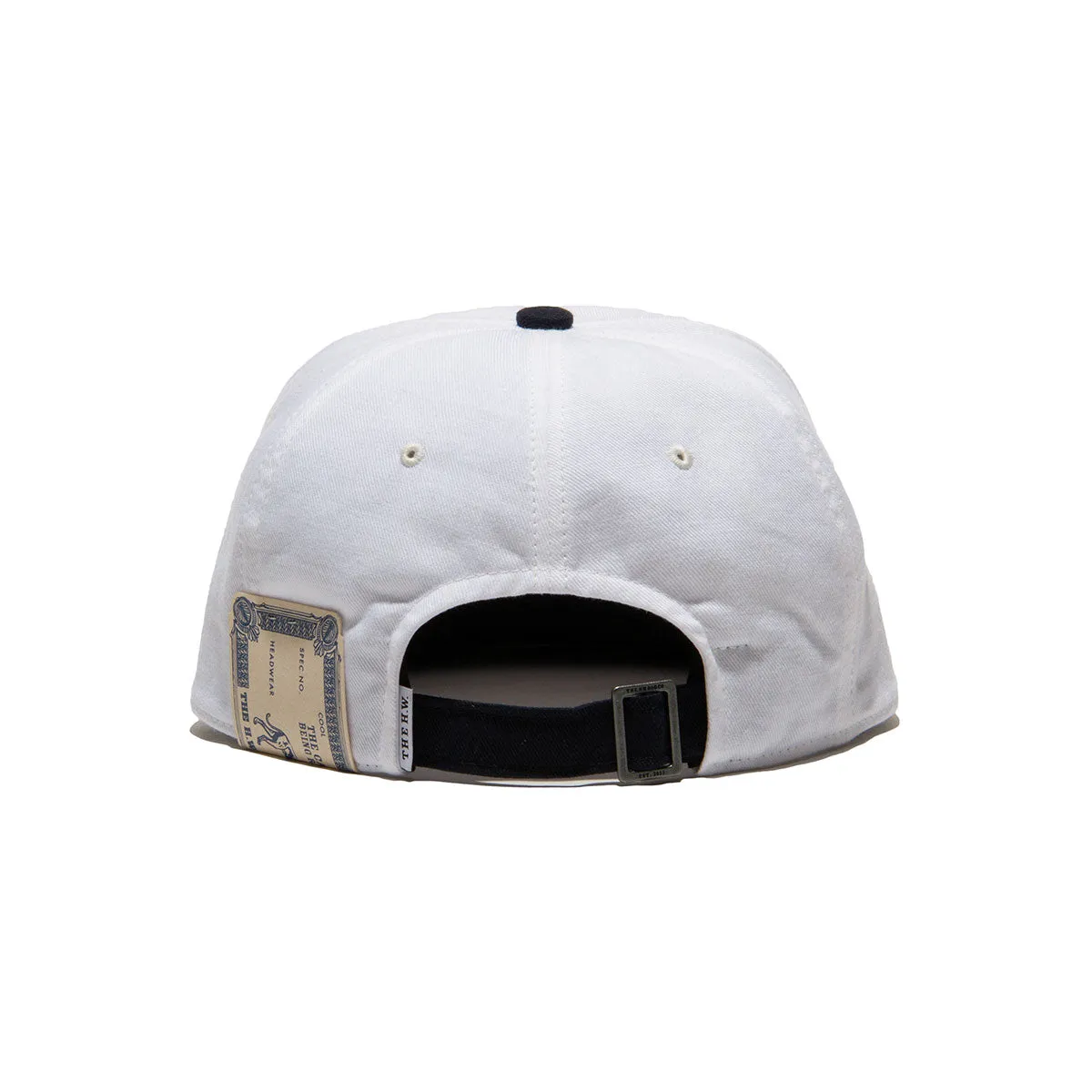 TWO TONE BASE BALL CAP - WhiteNavy