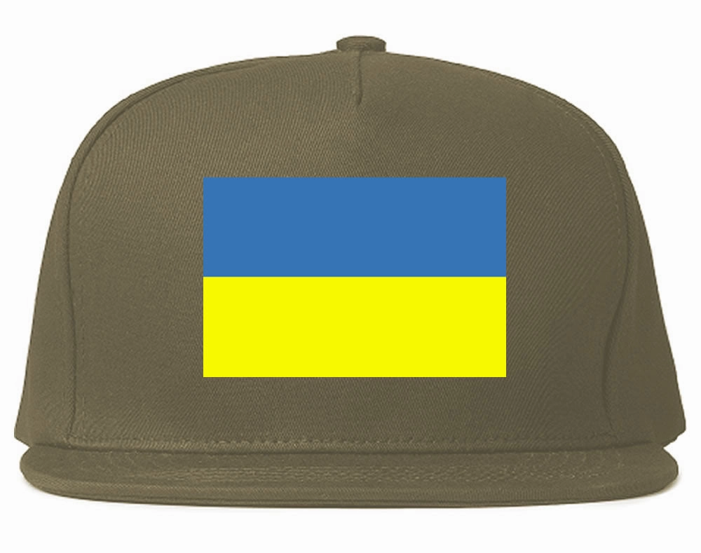 Ukraine Flag Country Printed Snapback Hat Cap