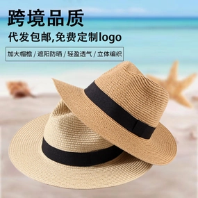Unisex Panama Hat Summer Outdoor Sun Protection spring-straw-hat