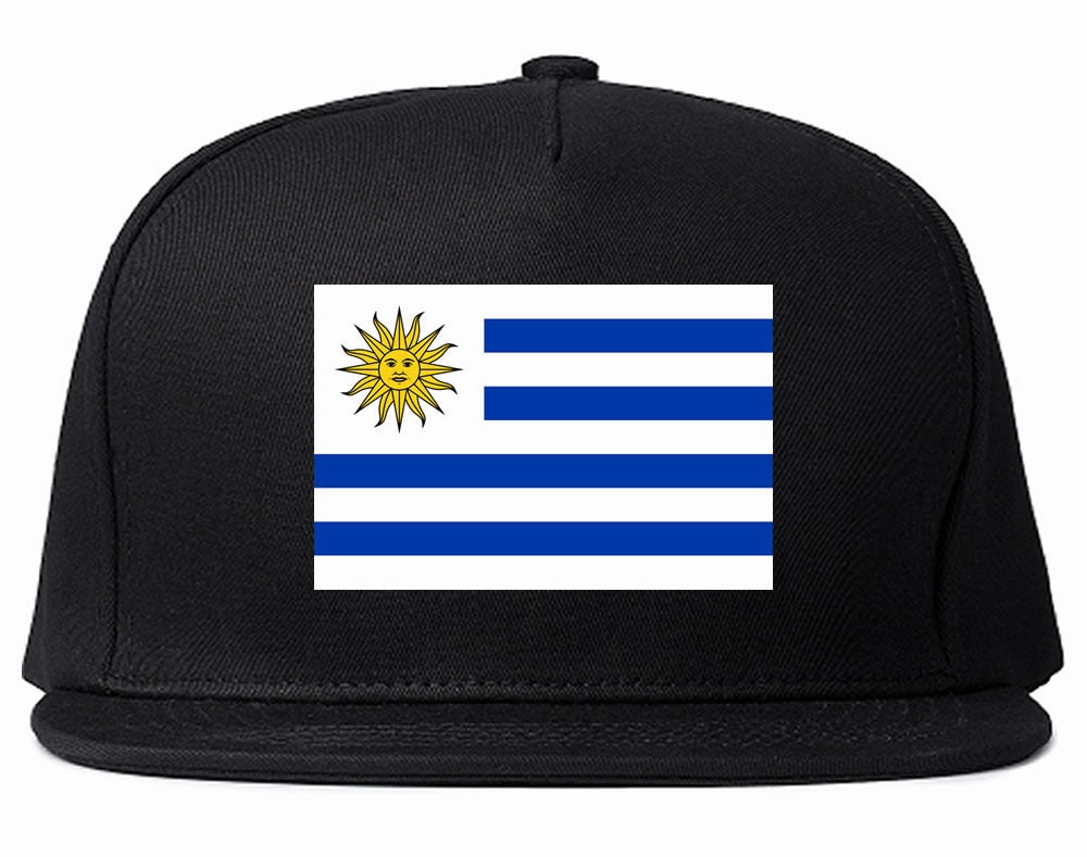 Uruguay Flag Country Printed Snapback Hat Cap