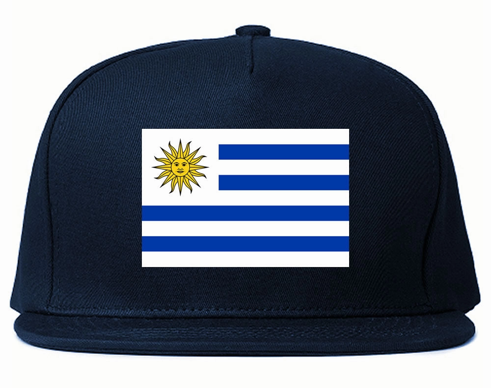 Uruguay Flag Country Printed Snapback Hat Cap