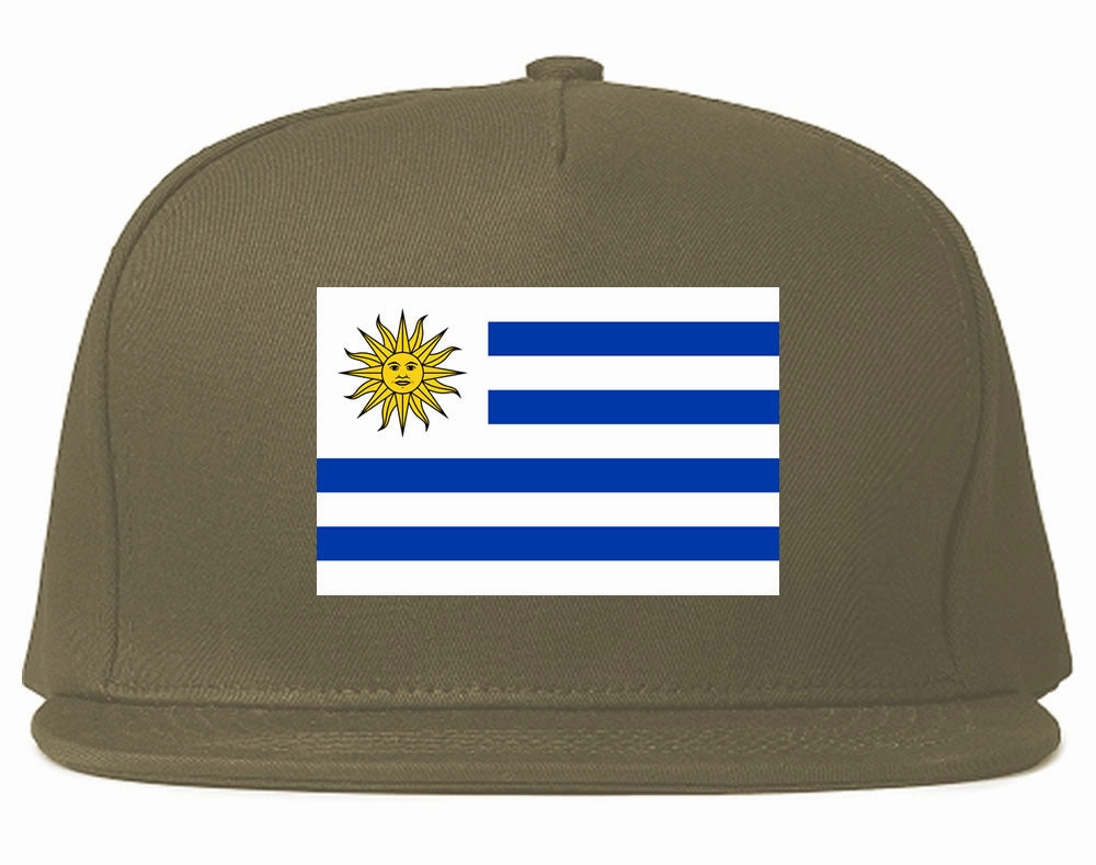 Uruguay Flag Country Printed Snapback Hat Cap