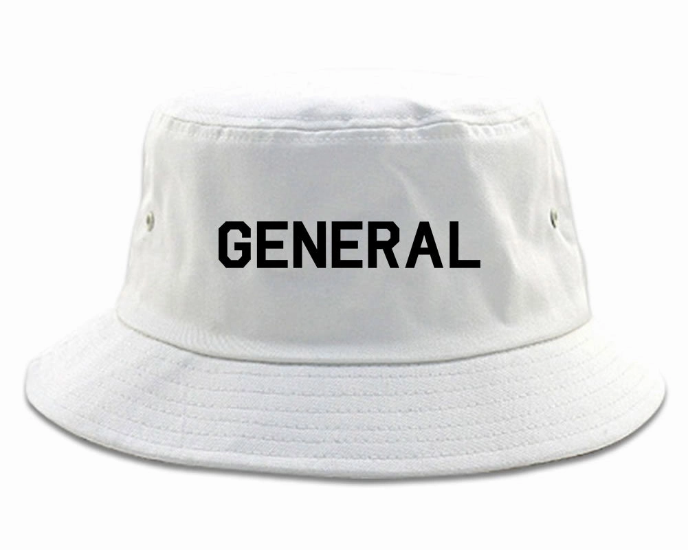 US General WW2 Mens Bucket Hat