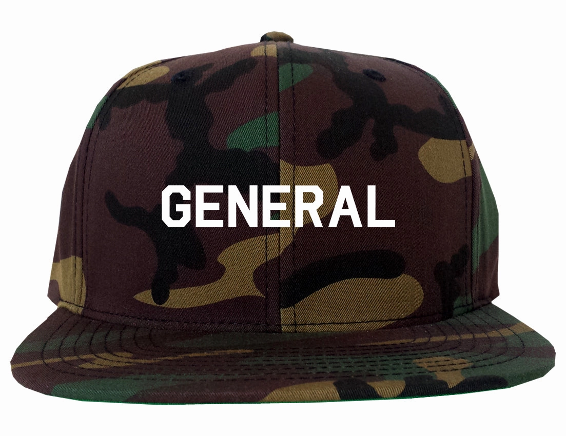 US General WW2 Mens Snapback Hat
