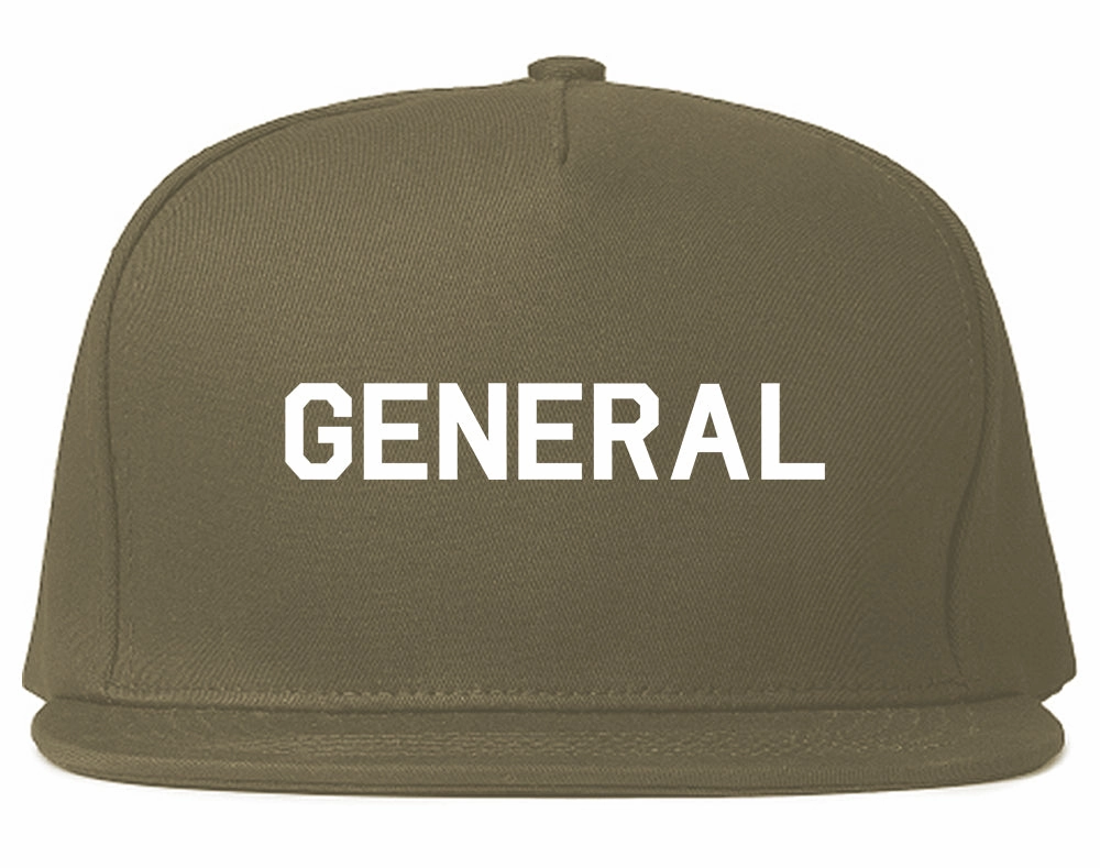 US General WW2 Mens Snapback Hat