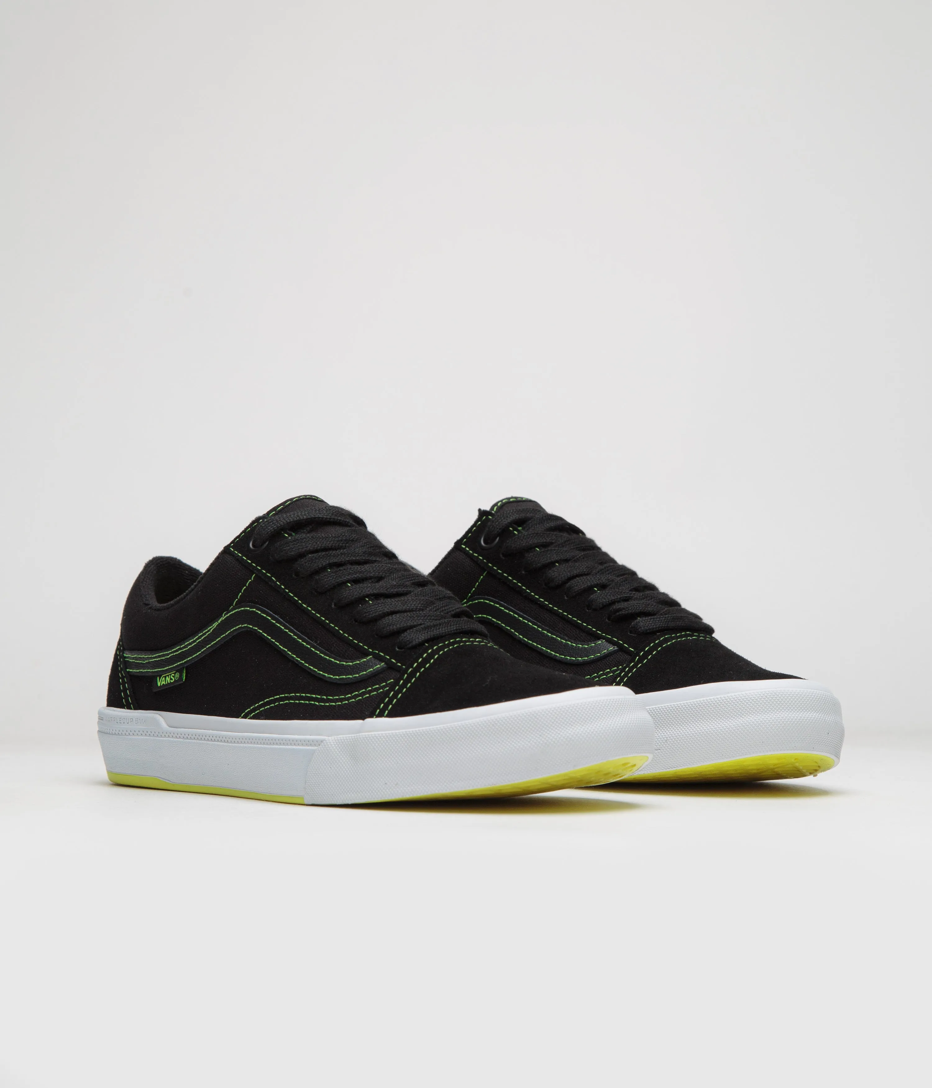 Vans BMX Old Skool Schuhe - Schwarz / Neon Gelb Vans
