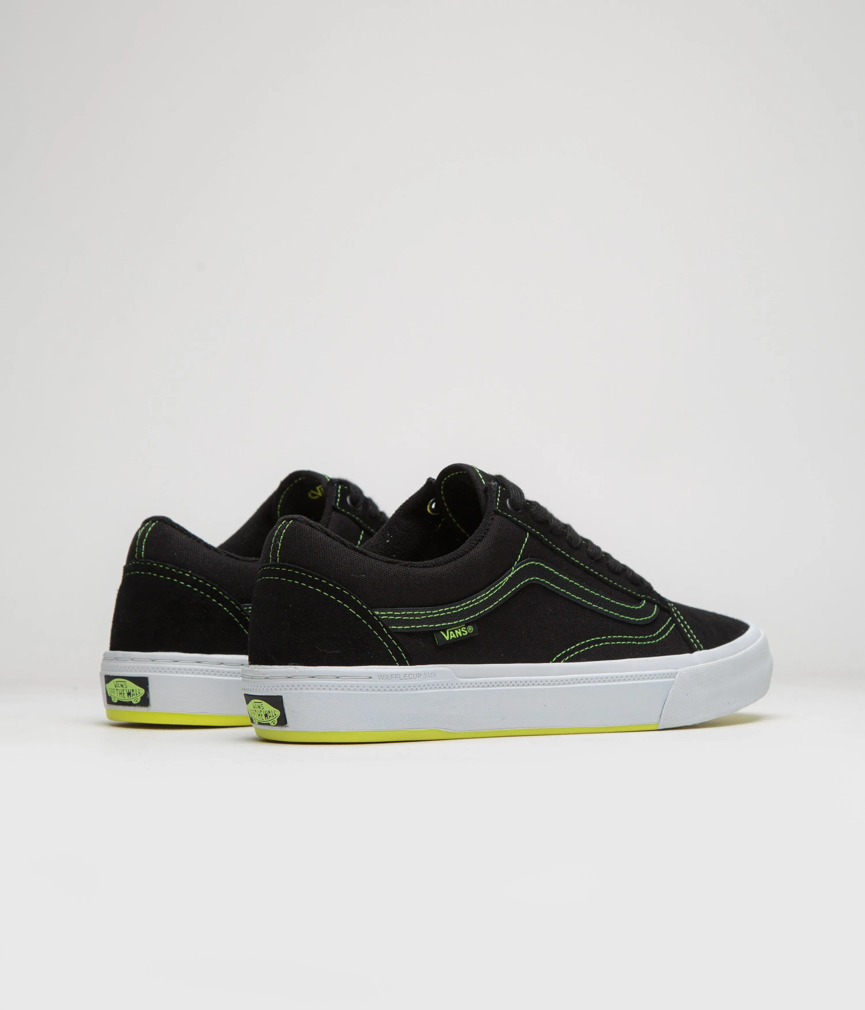 Vans BMX Old Skool Schuhe - Schwarz / Neon Gelb Vans