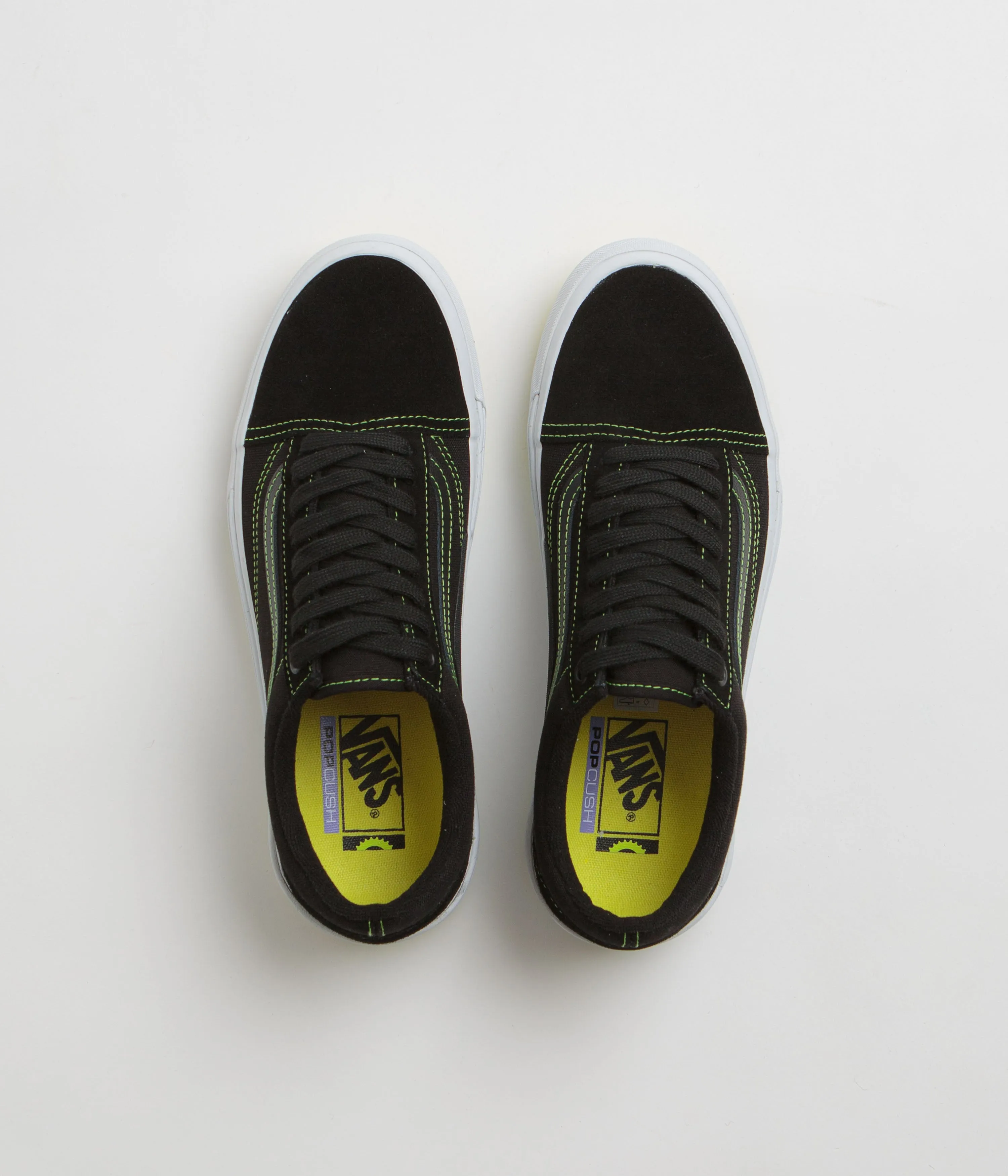 Vans BMX Old Skool Schuhe - Schwarz / Neon Gelb Vans
