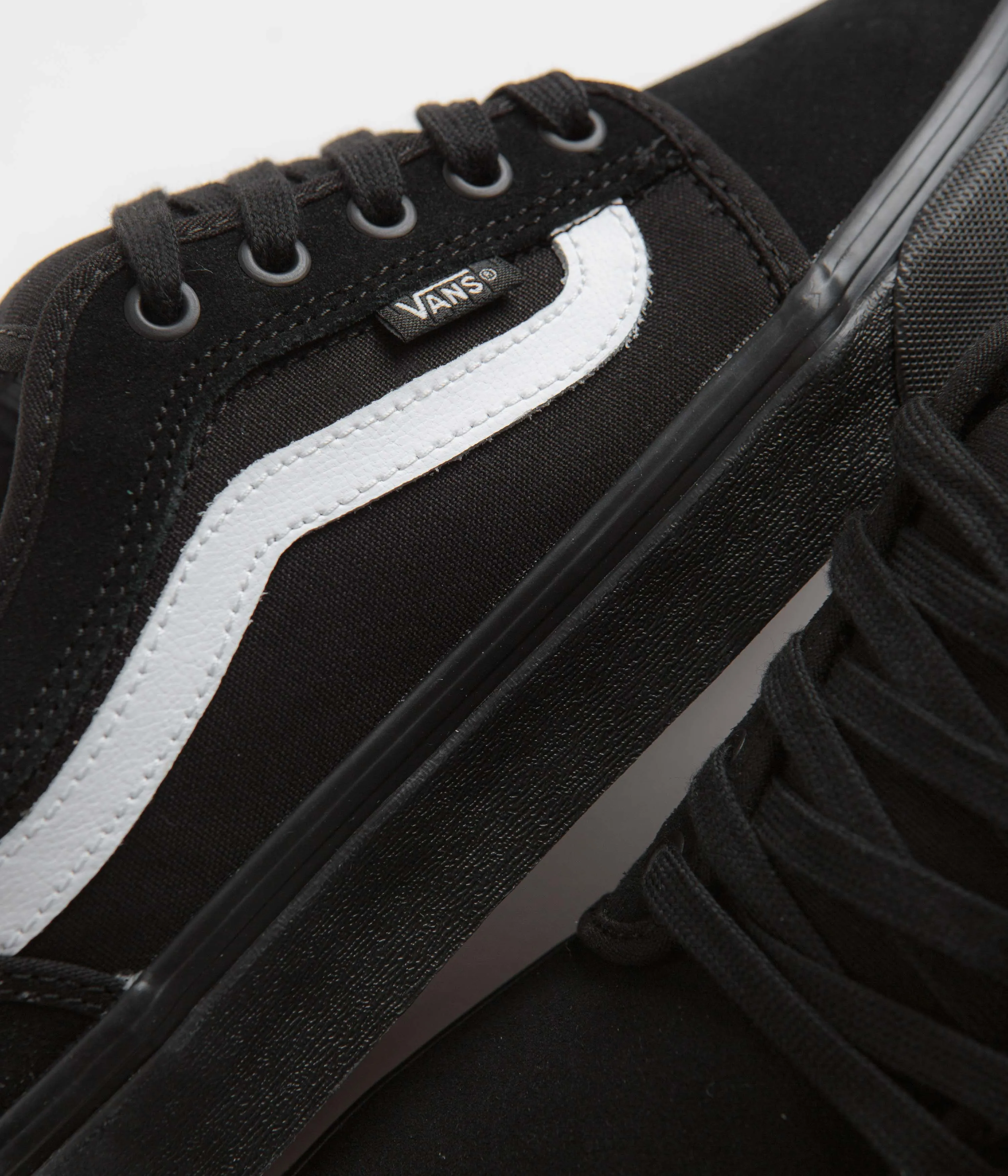 Vans Chukka Sidestripe Schuhe - Schwarz / Schwarz / Weiß Vans