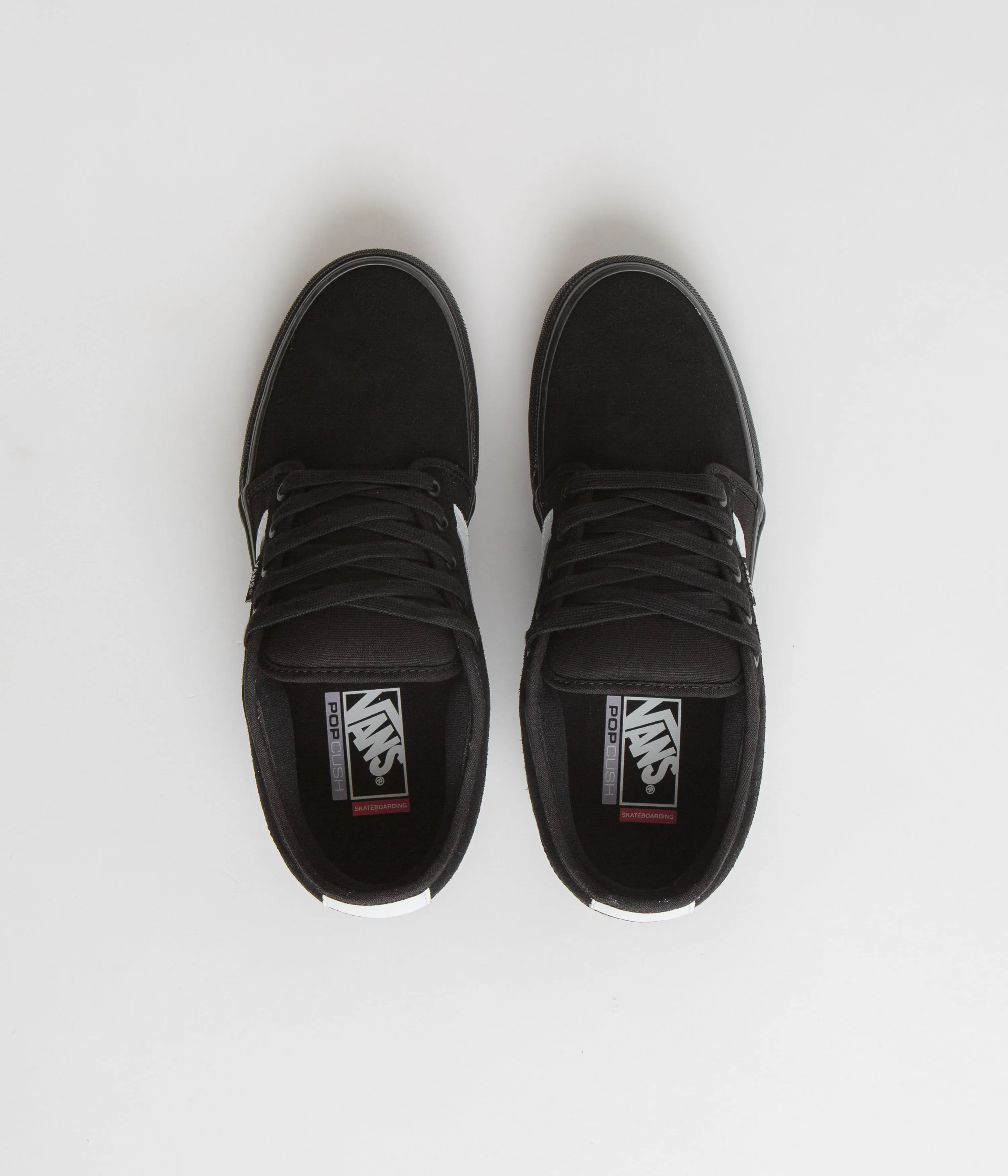 Vans Chukka Sidestripe Schuhe - Schwarz / Schwarz / Weiß Vans