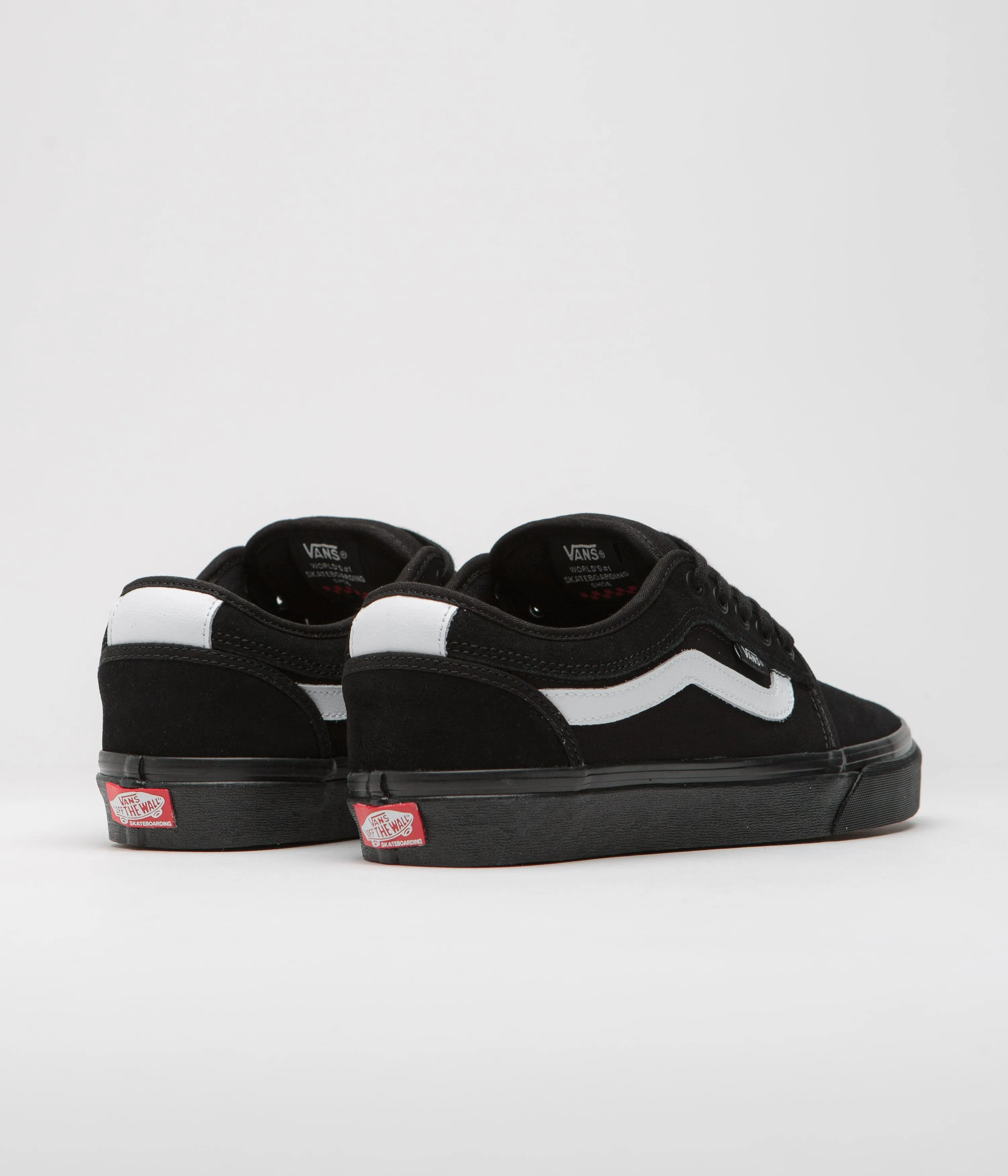 Vans Chukka Sidestripe Schuhe - Schwarz / Schwarz / Weiß Vans