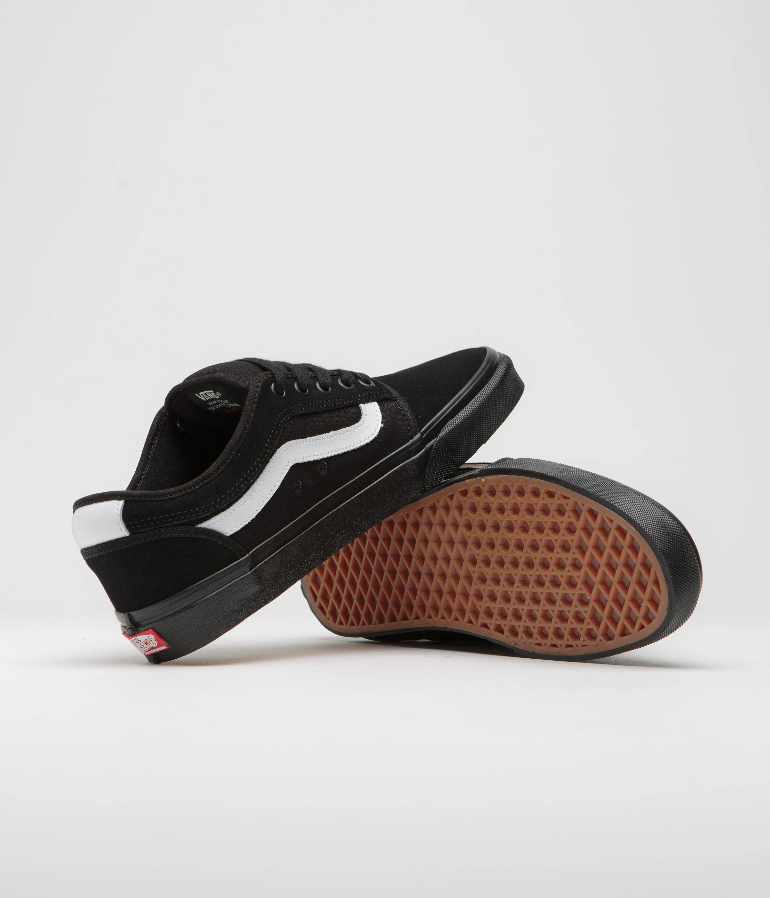 Vans Chukka Sidestripe Schuhe - Schwarz / Schwarz / Weiß Vans