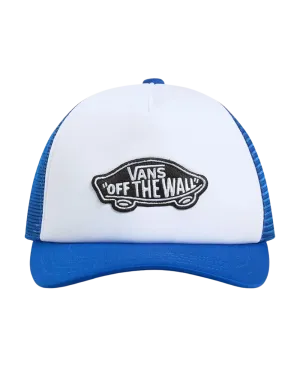Vans Kleidung Jungen Klassische Patch gebogene Krempe Trucker Mütze in True Blue