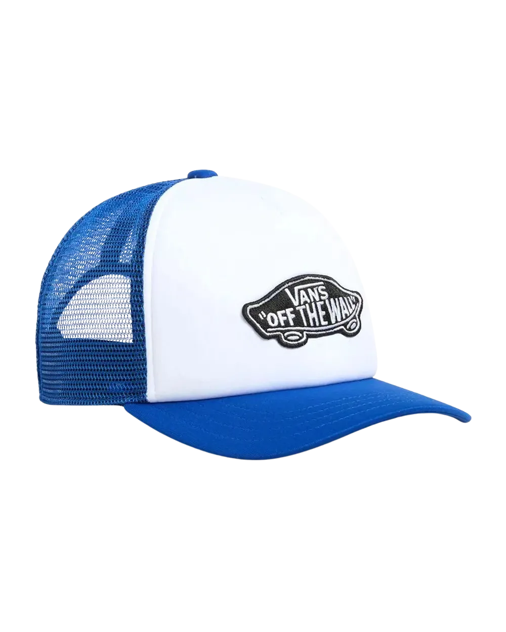 Vans Kleidung Jungen Klassische Patch gebogene Krempe Trucker Mütze in True Blue