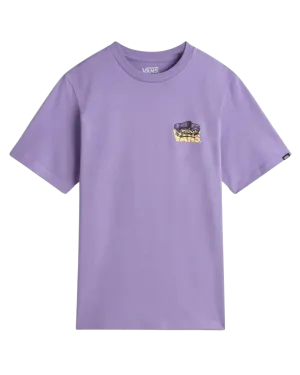 Vans Kleidung Jungen Old Skool T-Shirt in Lila Dunst