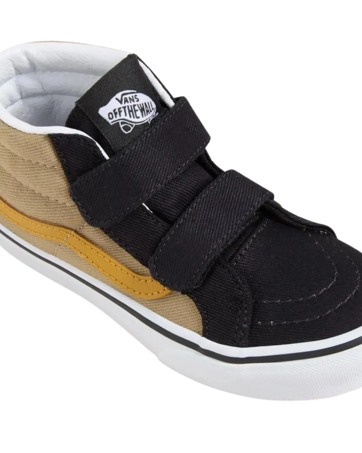 Vans Kleidung Jungen Sk8-Mid Reissue V Schuhe in Twill Beige
