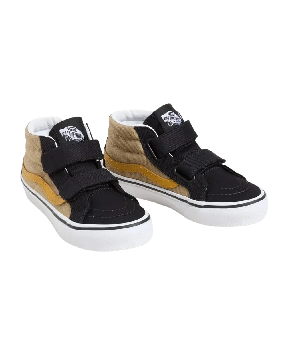 Vans Kleidung Jungen Sk8-Mid Reissue V Schuhe in Twill Beige