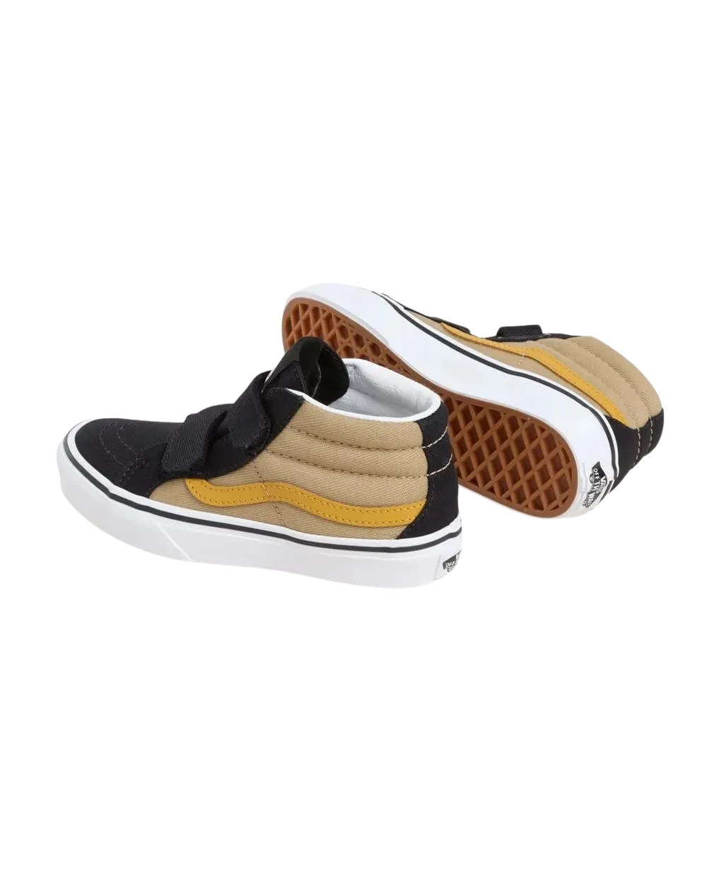 Vans Kleidung Jungen Sk8-Mid Reissue V Schuhe in Twill Beige