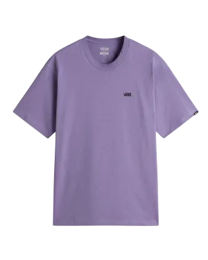 Vans Kleidung Left Chest II Loses T-Shirt in Lila Dunst