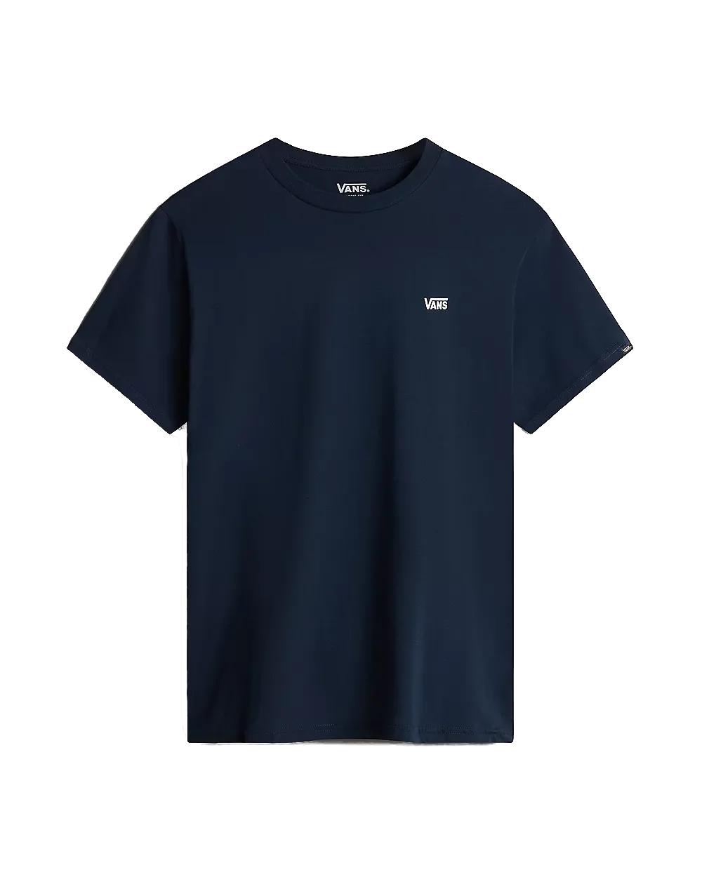 Vans Kleidung T-Shirt mit Logo auf der linken Brust in Marineblau & Weiß