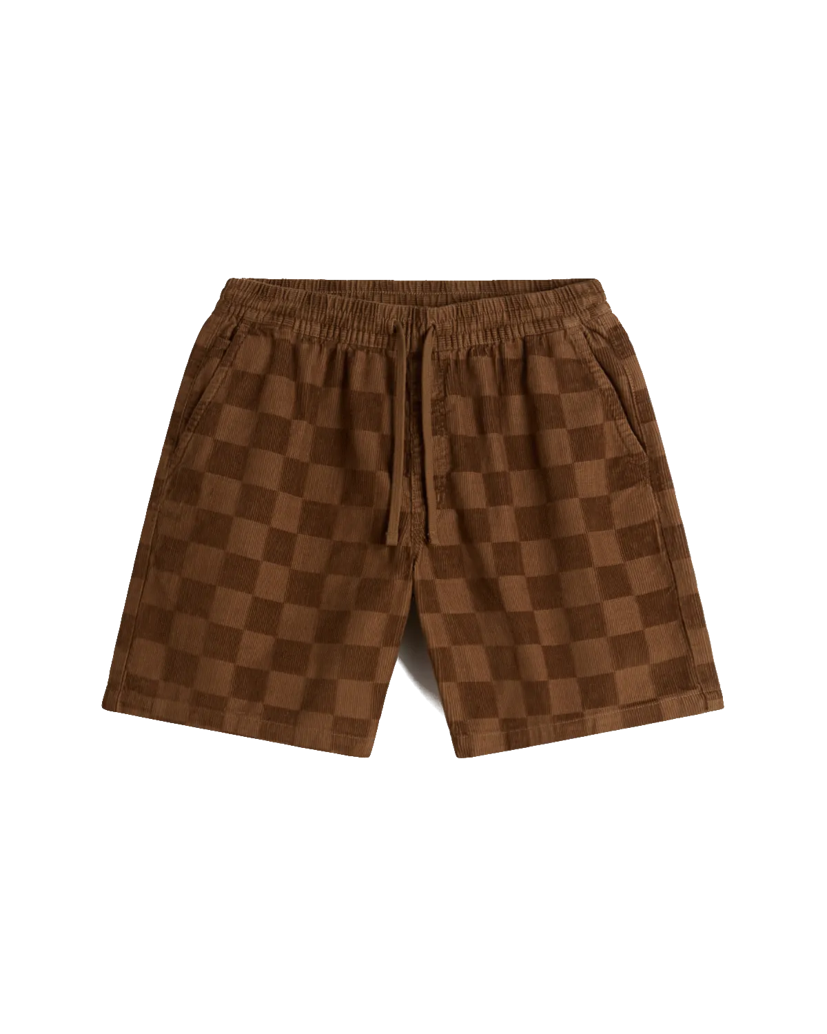 Vans Kleidung Kollektion Schachbrettmuster Boardshorts in Sepia