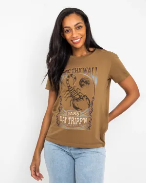 Vans Kleidung Skorpion Ausflug T-Shirt in Otter