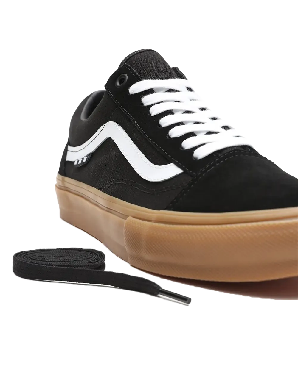 Vans Kleidung Skate Old Skool Schuhe in Schwarz & Gummi