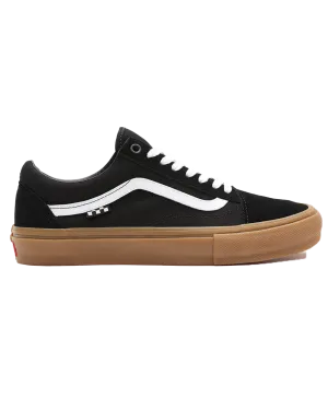 Vans Kleidung Skate Old Skool Schuhe in Schwarz & Gummi