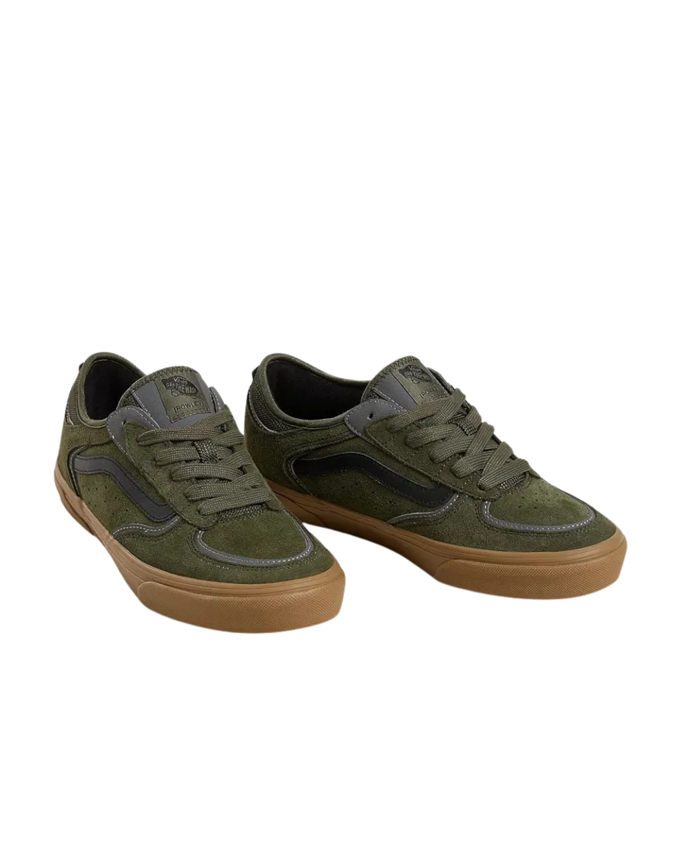 Vans Kleidung Skate Rowley Schuhe in Grün & Gummi