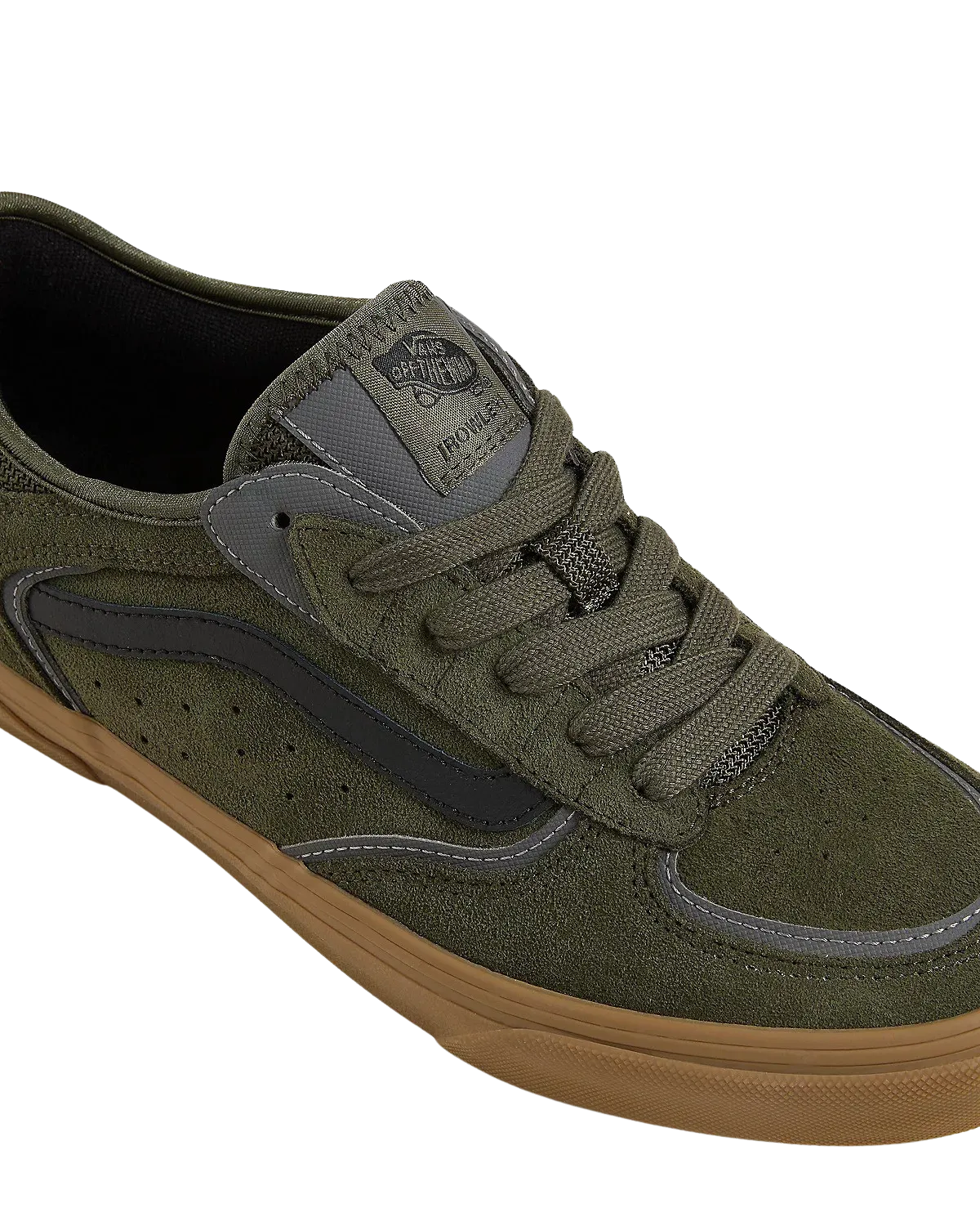 Vans Kleidung Skate Rowley Schuhe in Grün & Gummi