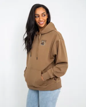 Vans Kleidung Totenkopf Kapuzenpullover in Otter