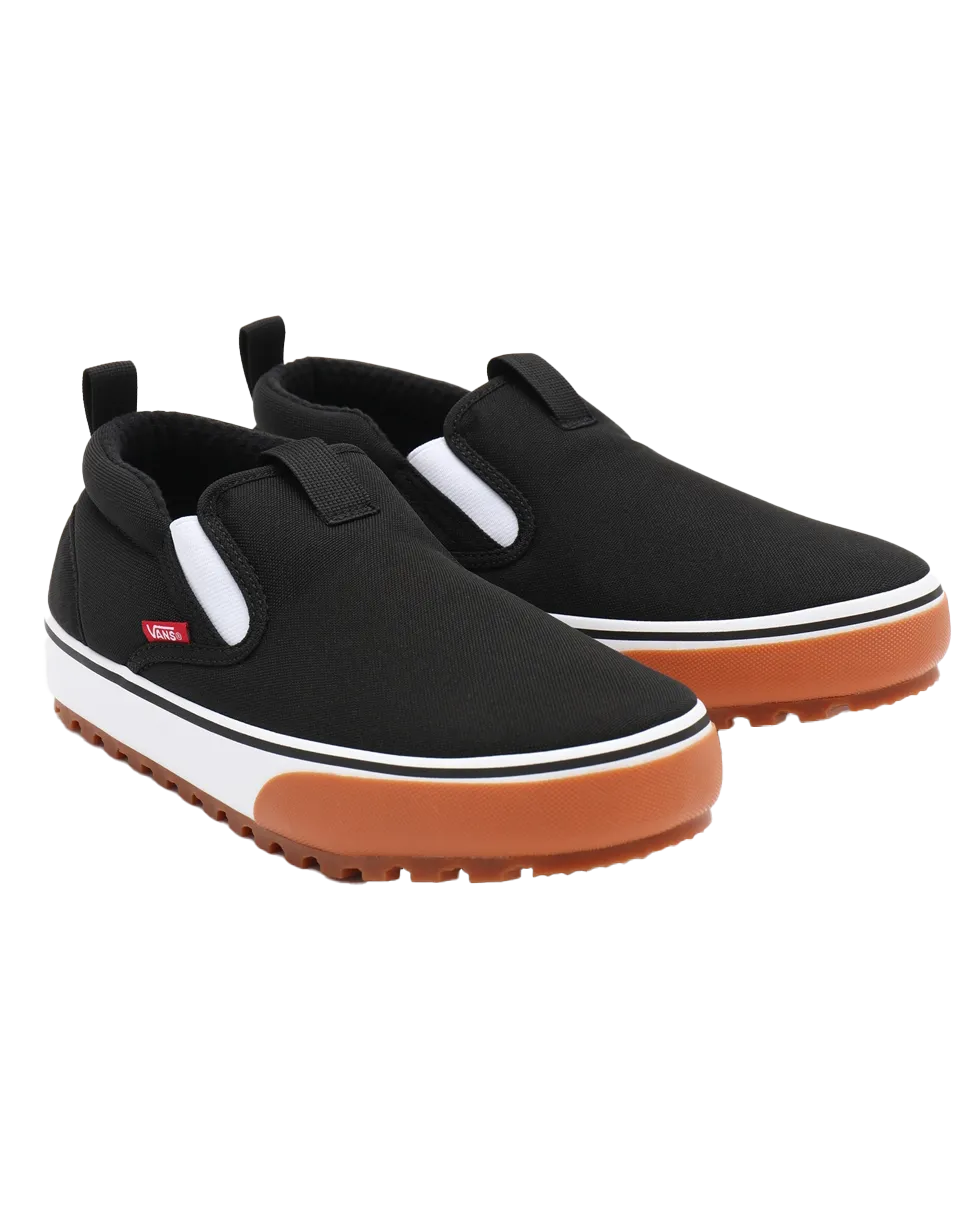 Vans Kleidung Snow Lodge Hausschuhe in Schwarz & Weiß