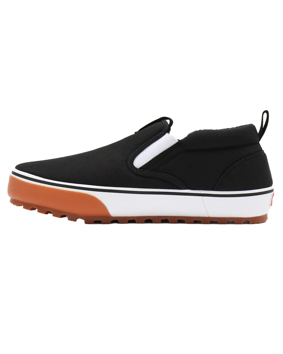 Vans Kleidung Snow Lodge Hausschuhe in Schwarz & Weiß