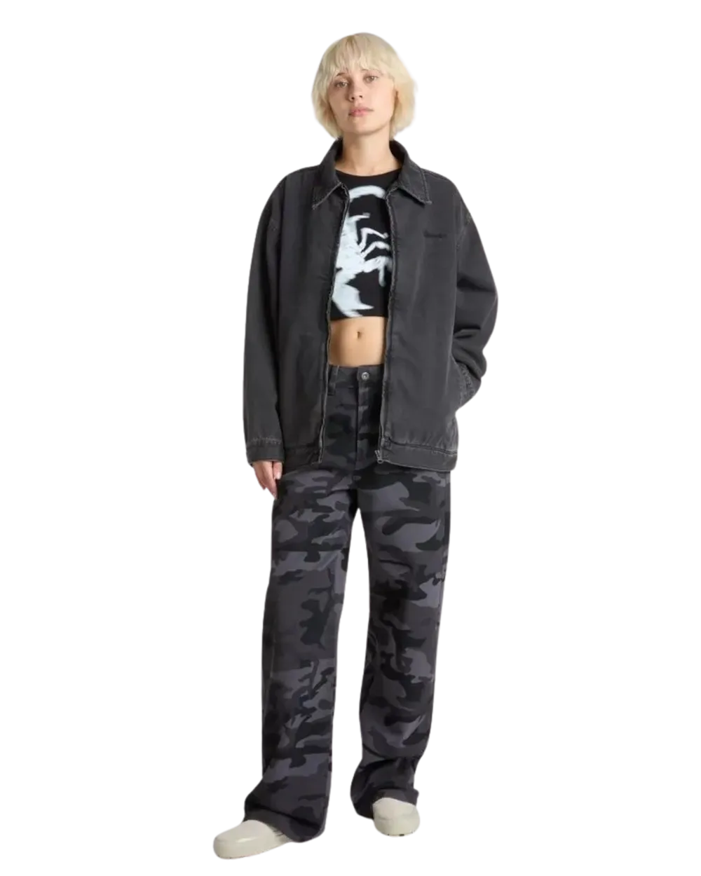 Vans Clothing Venom Figurbetonter Crop-Vest in Schwarz