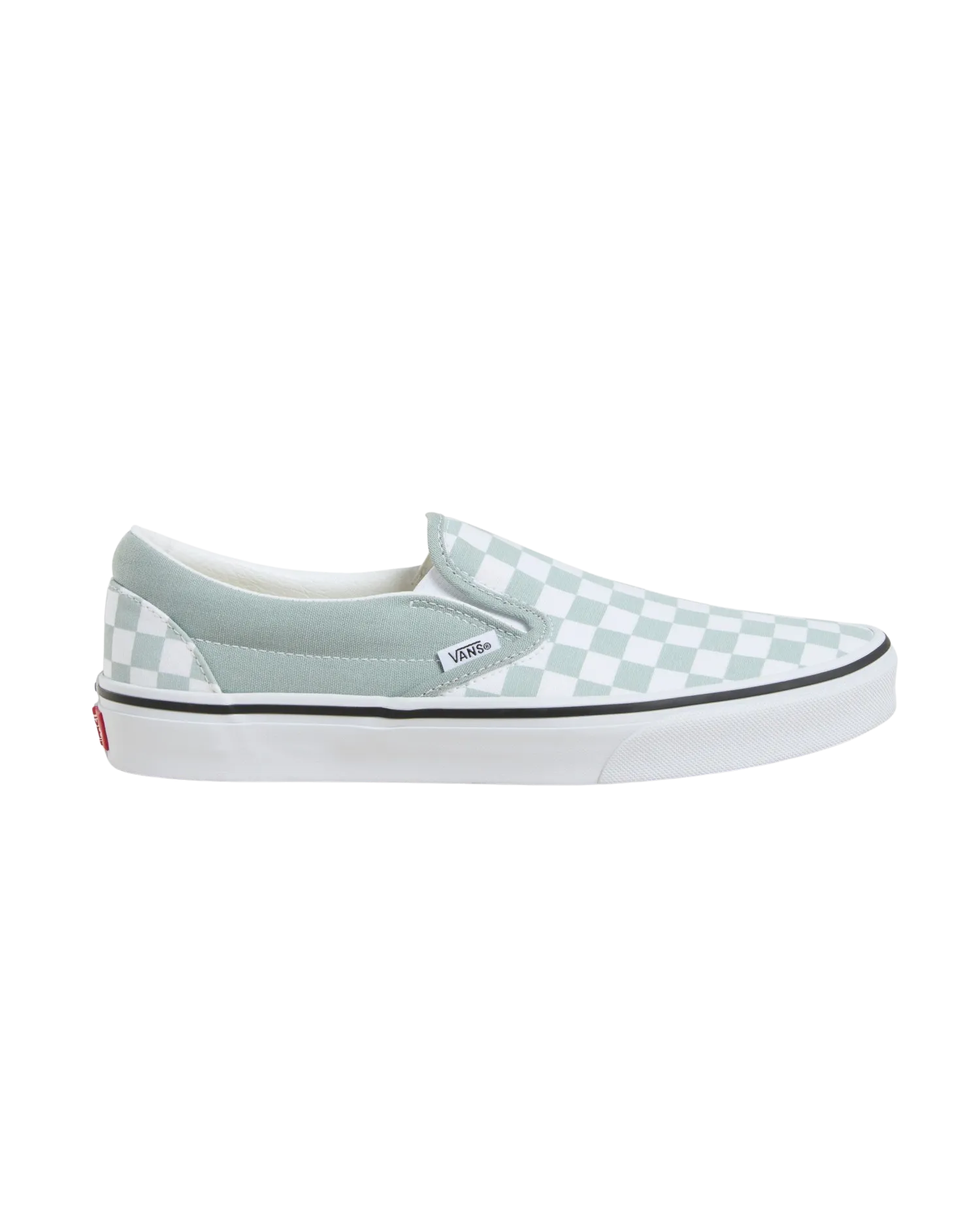 Vans Damenbekleidung Classic Slip-On Schuhe in Farbtheorie Rein Grau