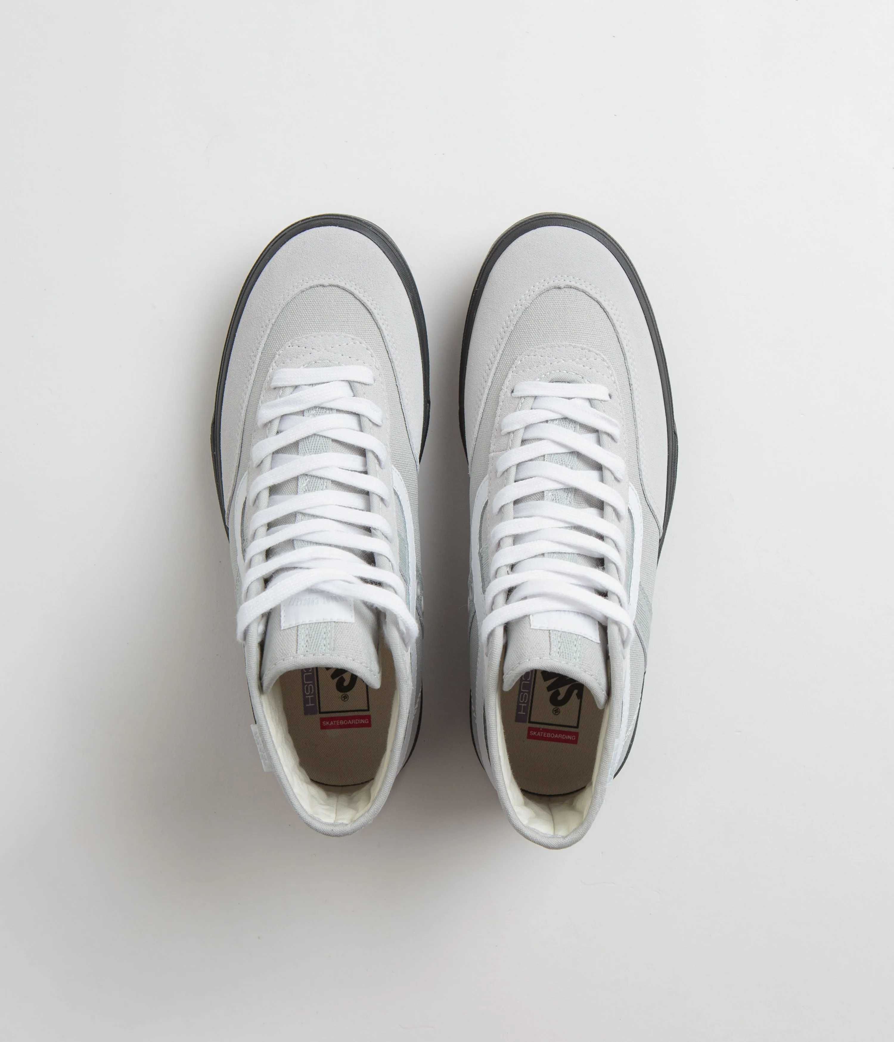 Vans Crockett High Schuhe - Hellgrau / Schwarz Vans