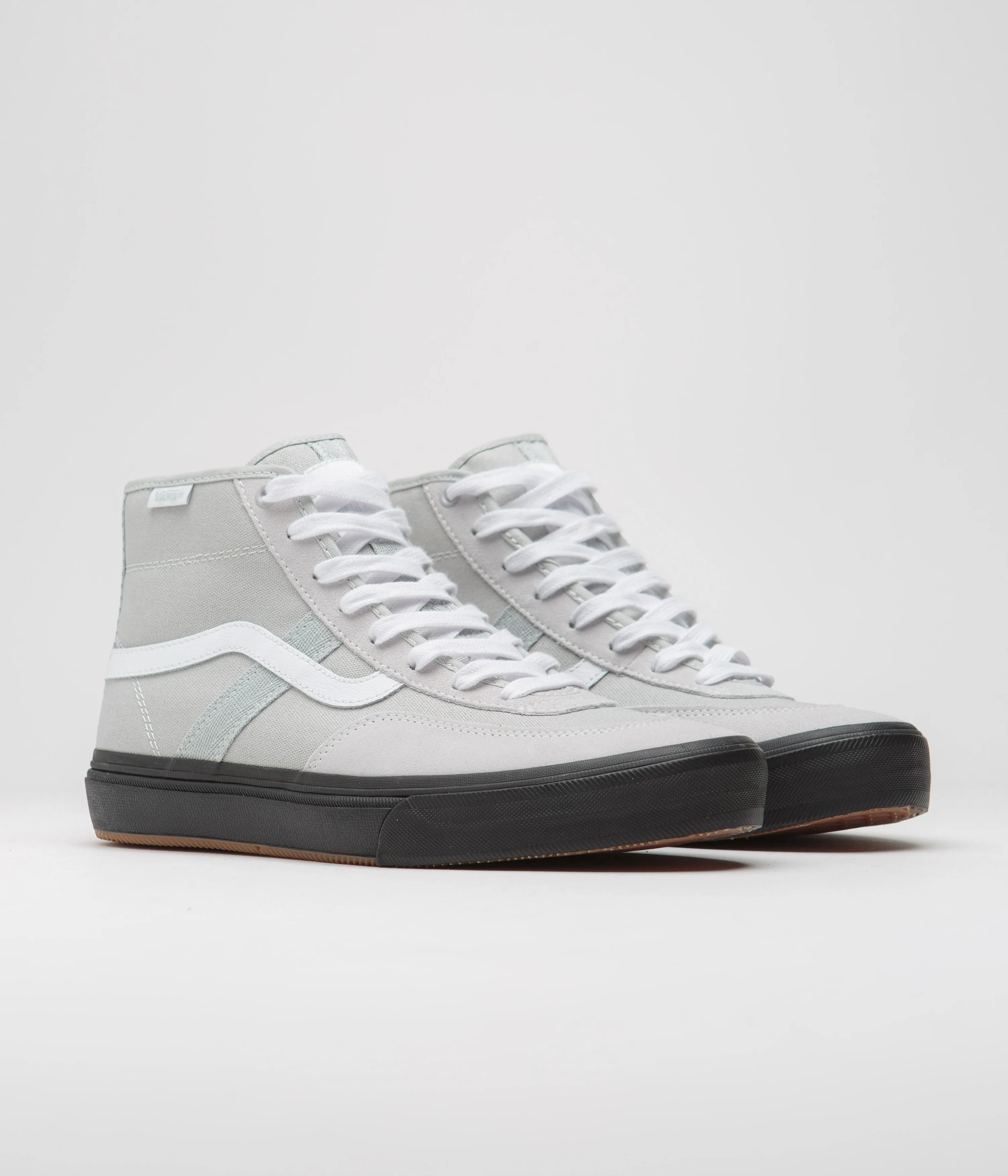Vans Crockett High Schuhe - Hellgrau / Schwarz Vans
