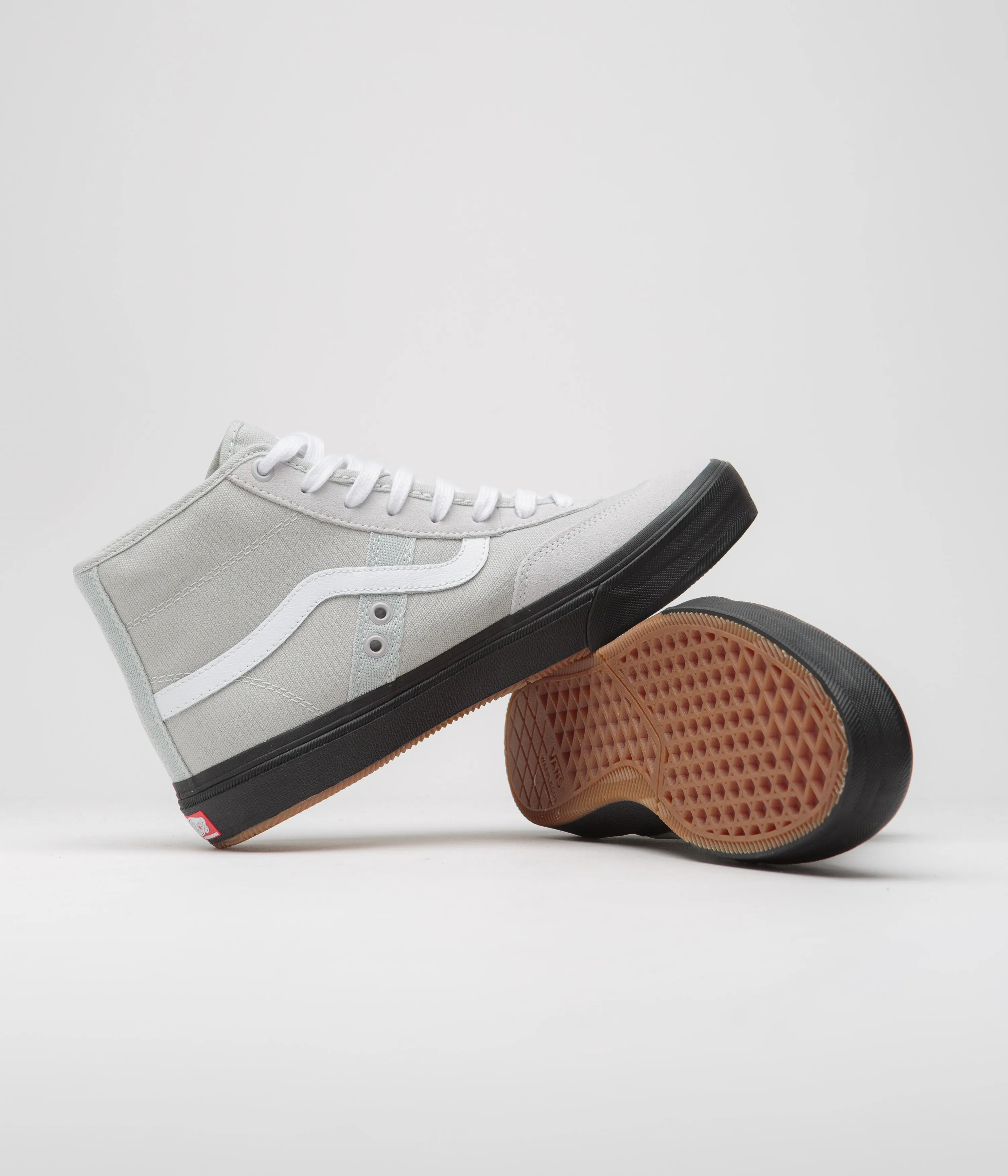 Vans Crockett High Schuhe - Hellgrau / Schwarz Vans
