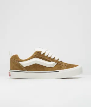 Vans Knu Skool Schuhe - Schweinsleder Braun Vans