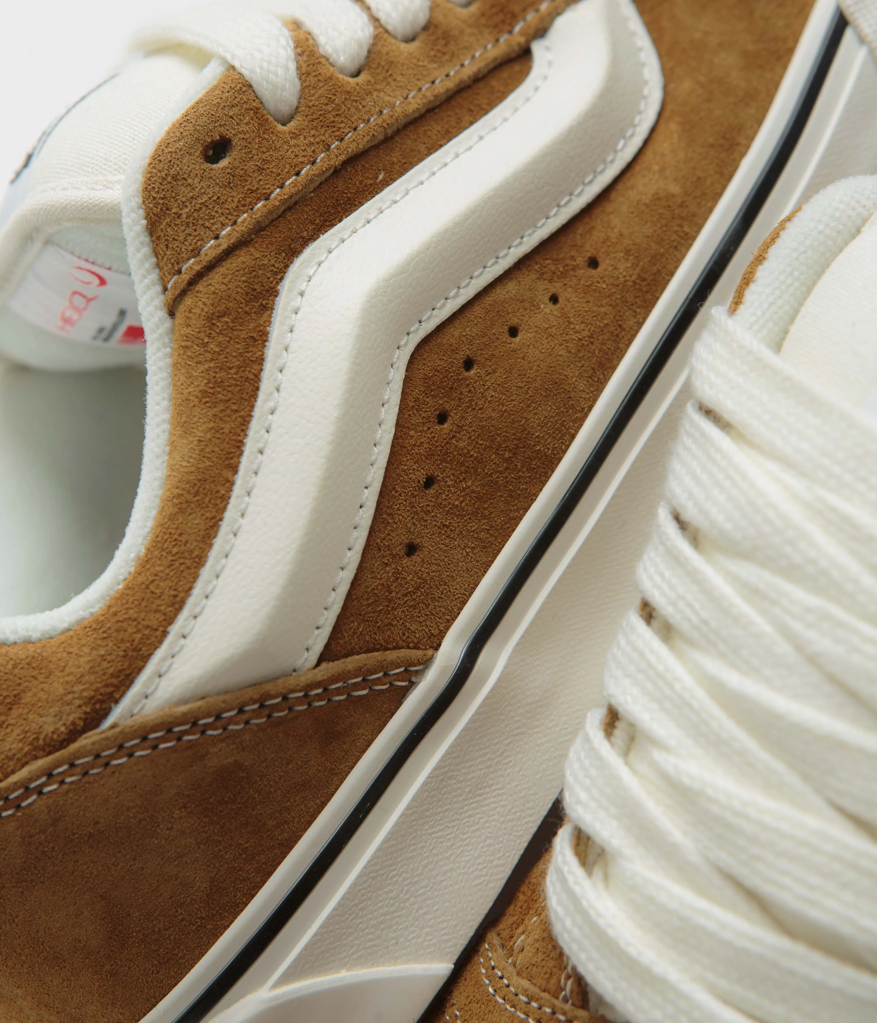 Vans Knu Skool Schuhe - Schweinsleder Braun Vans